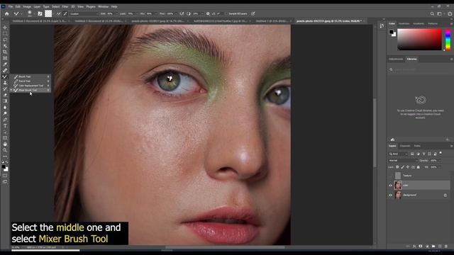High Skin Retouching Using  TEXTURE  In Photoshop CC 2022