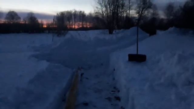Завалило снегом фундамент? Значит пора строиться