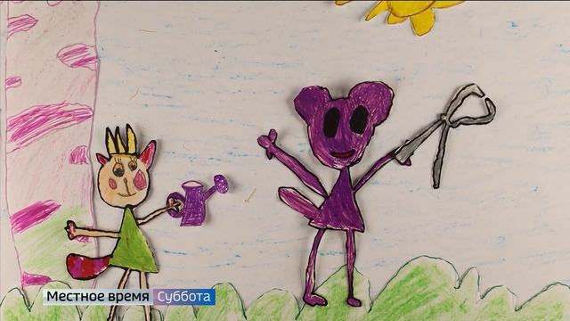 Работу 5-летней Маши Лещевой "Жалкая сказка" отметили на анимафесте в Суздале.