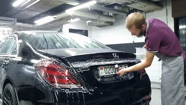 Детейлинг мойка Mercedes-Benz W222