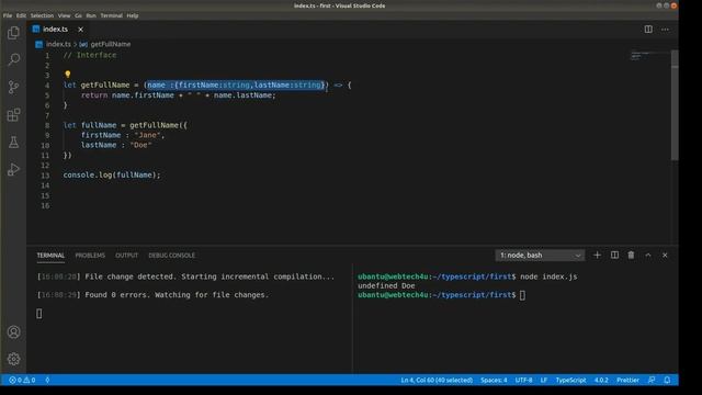 TypeScript 2020 4: Types in TypeScript