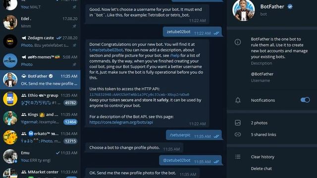 how to change your telegram bot profile picture
