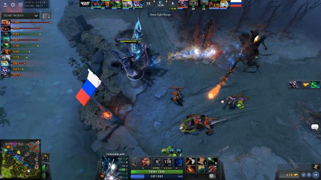 Pain Gaming против Team Russia, Третья карта, WESG 2017 Grand Final