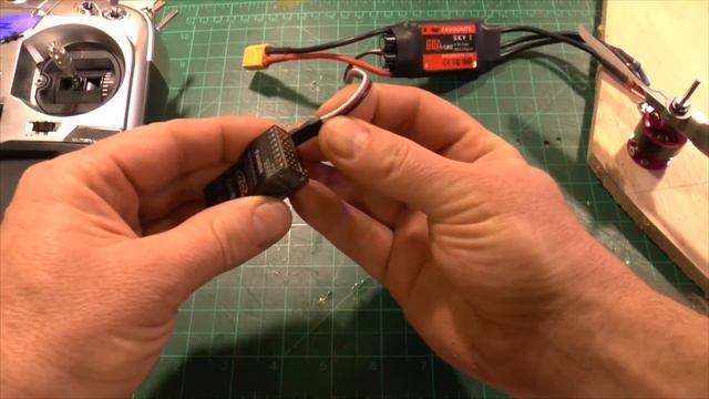 Futaba T18SZ привязка к телеметрии Unisens E