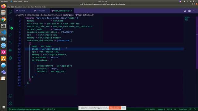 Production ready containers using ECS Fargate, API Gateway & NLB
