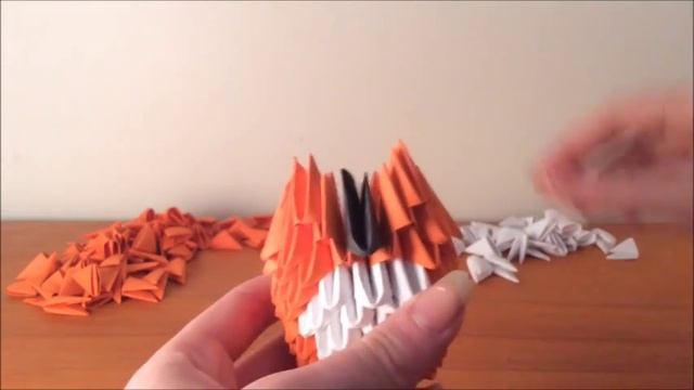 3D Origami Fox Tutorial