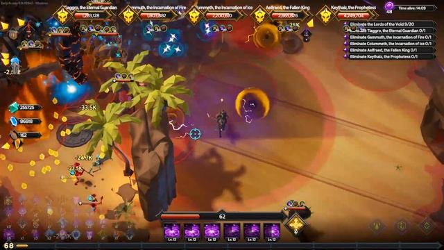 Unholy Aura ONLY Build vs Curse 7  Death Knight Build  Soulstone Survivors Gameplay