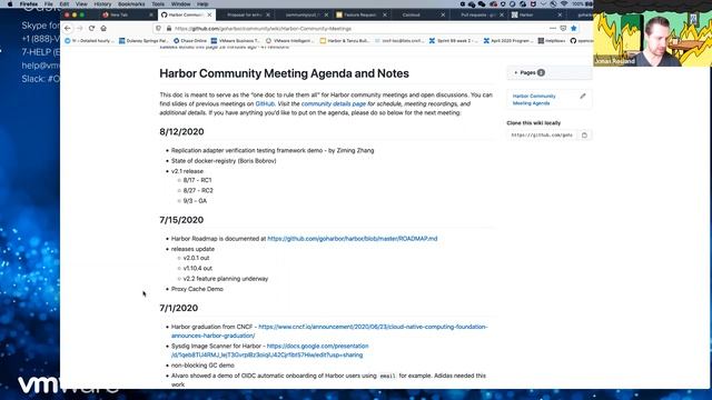 Harbor Community Meeting - Americas Time Zone - August 12, 2020