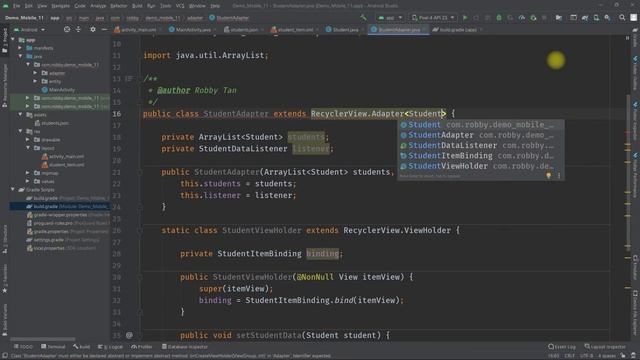 Android Tutorial - RecyclerView dengan Pembacaan JSON Data Lokal Dengan Jackson & Gson Library