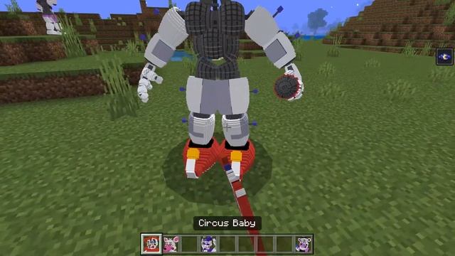 Endoskeletons FNAF Sister Location in Minecraft PE ADDON