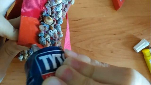 Шкатулка из ракушек "Морская звезда" / Sea Shell Box Starfish