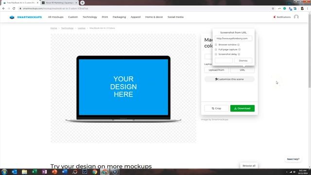 How to Make a Website Mockup WITHOUT Photoshop | Smartmockups Tutorial