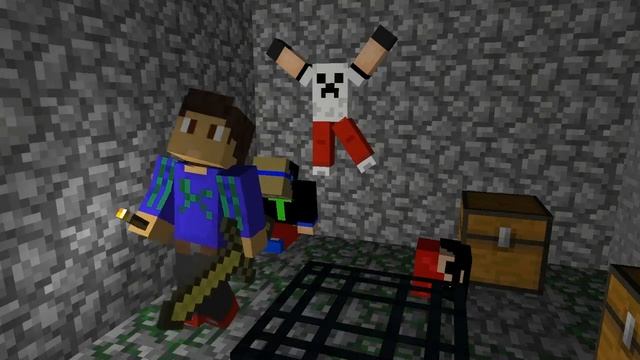 animacion mine imator-rescate a titan 18 , Animacion de prueba