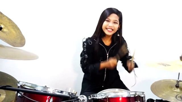Steelheart - Shes Gone Drum Cover by young girl