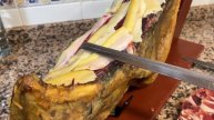 Испанский Хамон Иберико потребление в домашних условиях как нарезать хамон ??