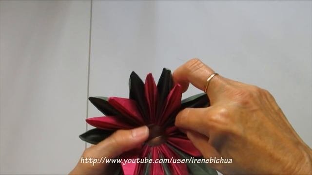 TUTORIAL: Paper Flower - Simple and Easy to make Lotus Flower 蓮花