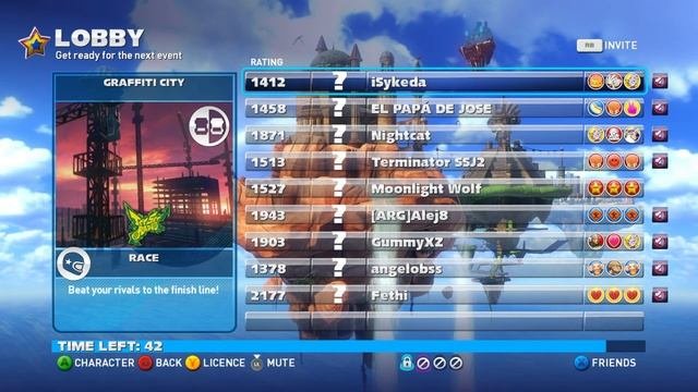 Sonic & All-Stars Racing Transformed - Online Races #72