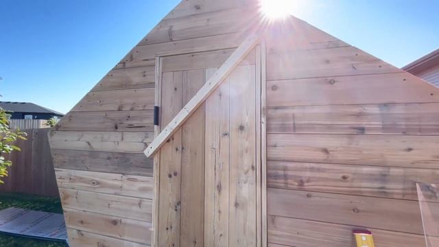 Building a SAUNA in my backyard