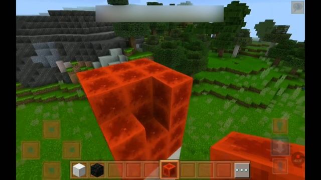 MInecraft BlockBoxSkylandSword делаем красного цветного друга из блоков Майнкрафт