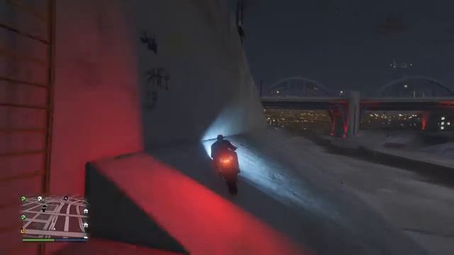 Эпичное сальто в GTA 5