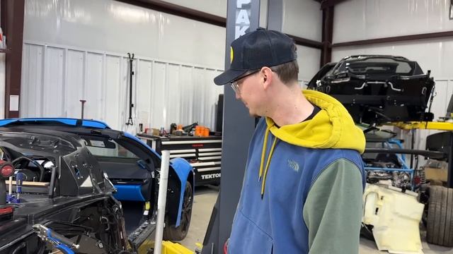 Rebuilding A Wrecked 2023 Corvette C8 Part 7!!!