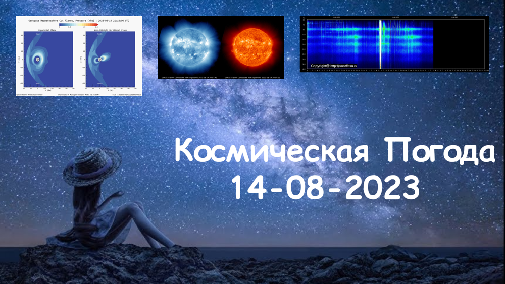 Космическая Погода 14.08.2023