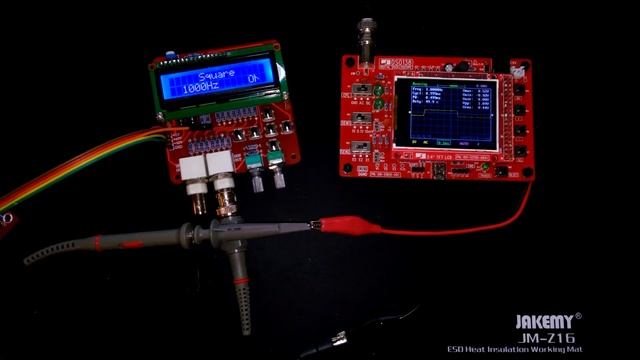 Генератор сигналов A96 DDS и осциллограф DSO 138