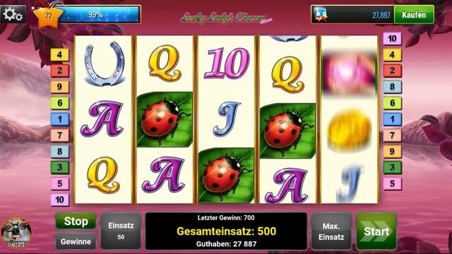 Gametwist Android Lucky Ladys Charme Deluxe