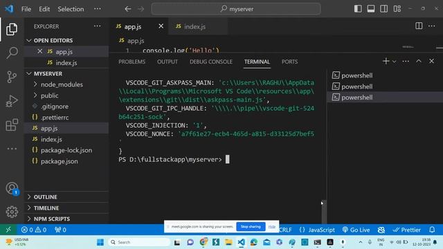 .env Files || Day 16 #.env #environmentvariables #envfile