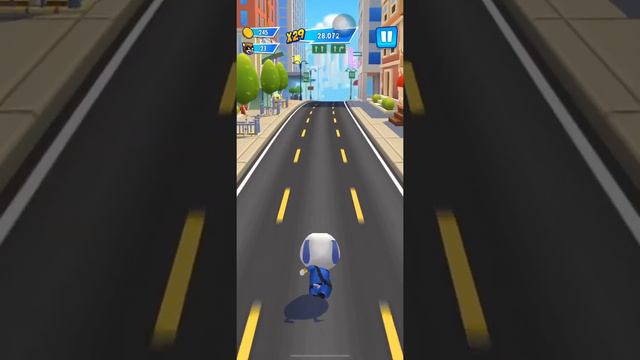 Talking Tom Hero Dash _ EP 3  score 60349 _ gameplay