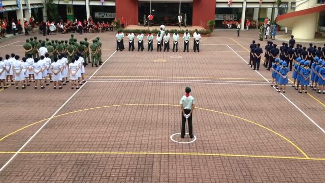 Serangoon Secondary School NDP 2016 (Back View Phone Camera)