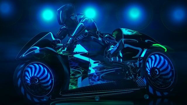 MC QUATTRO - The Grid Cyberpunk theme music