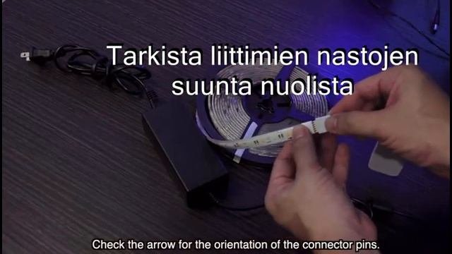Denver LED - Valonauha kytkentä