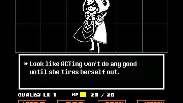More Undertale Red (It froze at the end and someone was talking in the background)