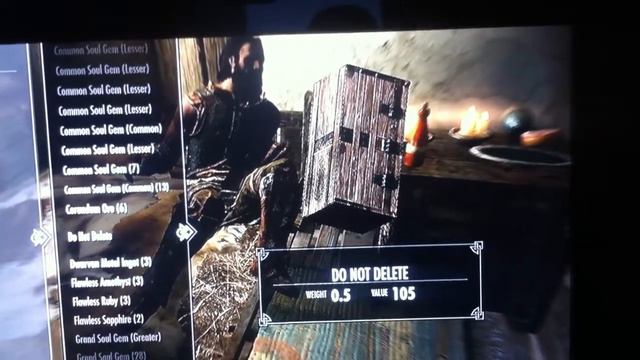 Skyrim - Bought a Do Not Delete