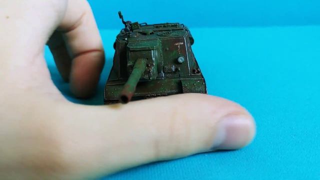 Модель ПТ-САУ ИСУ-152 в масштабе 1:72