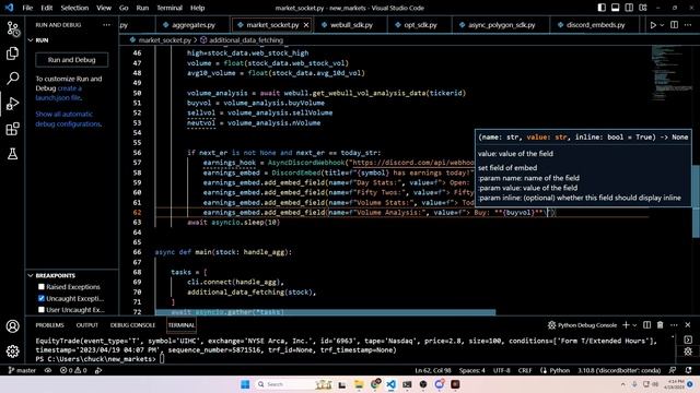 How to Make Stock Market Feeds for Discord
