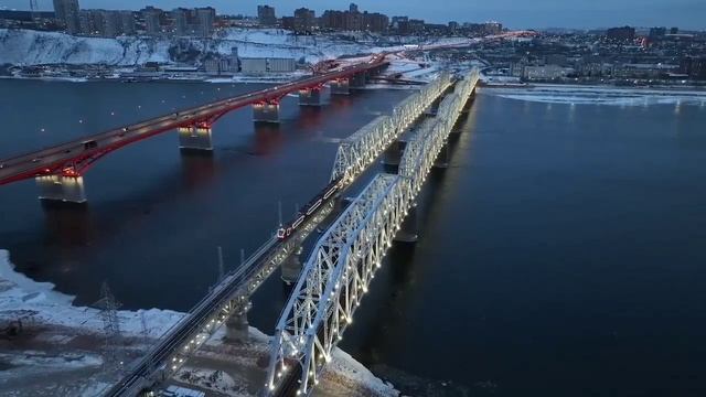 Новогодний поезд Дивногорск -Красноярск