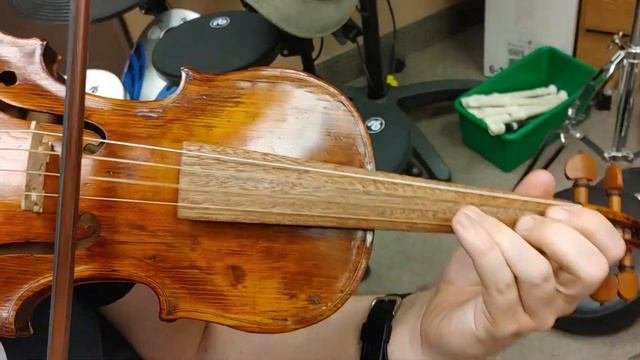 Hopf Ca.1850 Baroque Violin.  415Hz Baroque Tuning. Schnefsky & Jeff Taylor (# 90)
