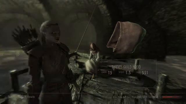 My favorite hood in skyrim