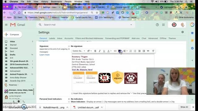Add Bitmoji to Email Signature and Google Picture