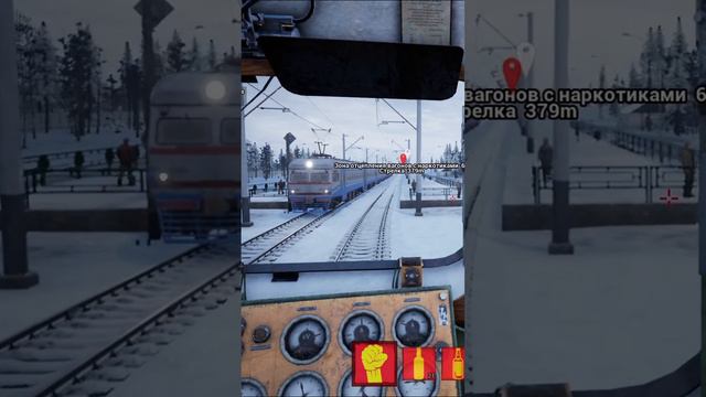 в поезде #shorts в Trans-Siberian Railway Simulator