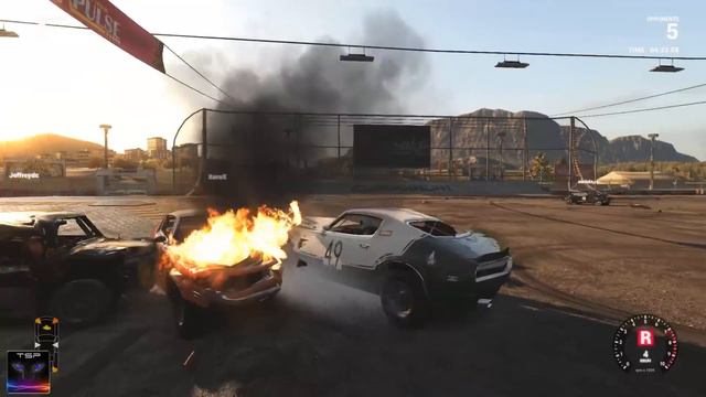 NCG: Wreckfest Multiplayer - 11 Car Demolition Derby - PvP 7