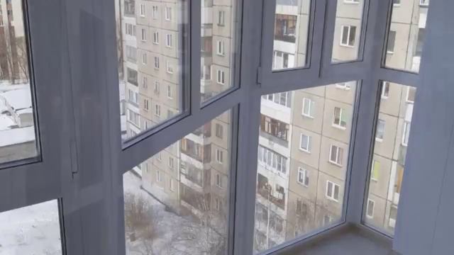остекление балкона от компании Окна ДАРОМ Челябинск