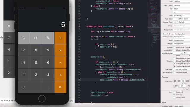 How to Make a Basic Apple Calculator - Xcode 12: Part 3 (Subtraction Functionality) || TekkinLife