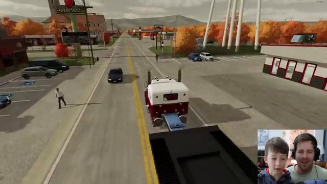 Delivering TONS of cars to huge farm full of workers | Farming Simulator 22