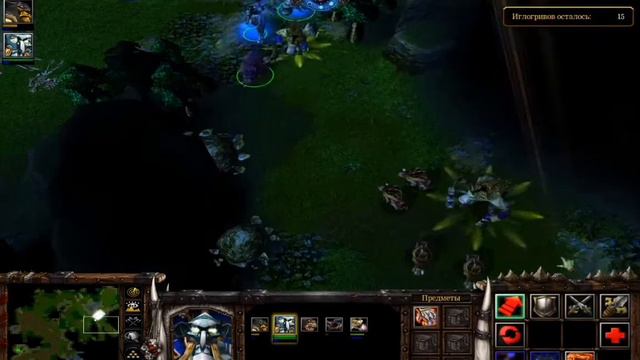 Прохождение олдовый игры Warcraft 3 frozen на высоком уровне #2, глава 1.