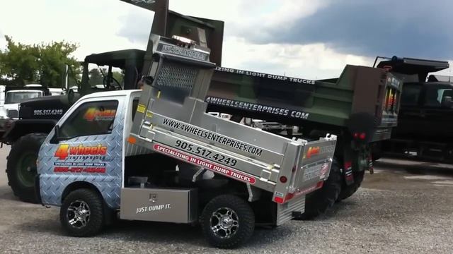 1992 Suzuki Carry Mini Dump Truck 4x4