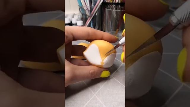 Лисичка лепка из мастики, мастер класс. Tutorial fondant sugar paste fox