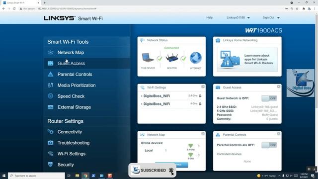 How to Configure Linksys : 192.168.1.1 | Basic Setup your Linksys Wireless Router | DigitalBoss